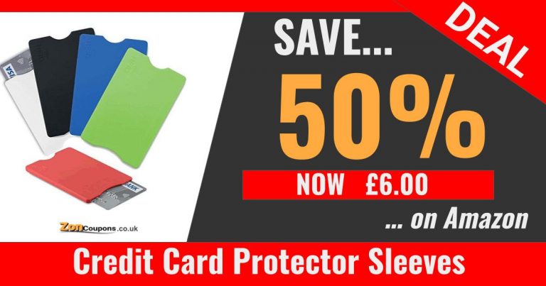 Grab this deal: DEAL Card Safe RFID Scan Proof Credit Card Protector Sleeves Multipack – GREEN